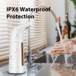 Vannitoatarvikud, automaatne seebi dosaator, puutevaba, automaatne vedelseebi dosaator, veekindel sensoriga seebi dosaator, valge