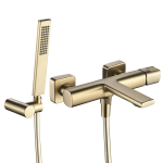 Vannisegisti koos du&scaron;ikomplektiga Laveo Tores, Brushed Gold