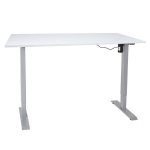 T&ouml;&ouml;laud Ergo 1-mootoriga, 140 x 70 cm, hallikasvalge