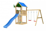 Laste m&auml;nguv&auml;ljak Jungle Gym Lodge 2-Swing