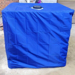 1tk 1000L IBC paagi kate, Veekindel Tolmukindel UV-kihiga kate, Mėlyna