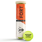 Tennisepallid Dunlop Fort Clay Court, 4 tk.