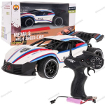 Kaugjuhitav metallist auto 1:20, valge