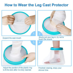 Padjad, tampoonid, pesuvahendid / isiklikud h&uuml;gieenitooted, du&scaron;i jalakaitse &ndash; veekindel kate kipsi jaoks, hoiab sidemed suplemise ajal kuivana