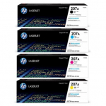Laserprinteri kassett Originaal toonerite komplekt HP 207A / W2210/1/2/3 A (BK/C/M/Y)