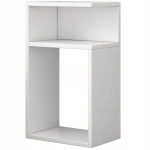 Valge &ouml;&ouml;kapp moodsas loft-elutoas