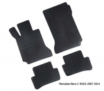 Kummimatid Mercedes-Benz C-Class W204 2007-->