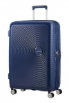 American Tourister suur reisikohver Soundbox Spinner Expandable 77cm, sinine