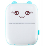 Mini kaasaskantav printer Cat USB helesinine