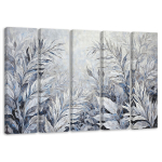 Seinapilt, Lehed Abstract Botanical