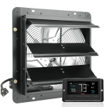Seinale paigaldatav ventilatsiooniventilaator, 435 x 435 x 190 mm