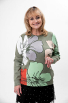 Kampsun naistele, mitmev&auml;rviline, L/XL