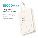 Akupank Ugreen PD20W magnetiline mobiilikandja - kaabliga, 10000mAh, CH