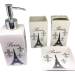 Keraamiline vannitoatarvikute komplekt "Benedomo"