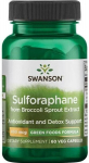 Toidulisand Swanson Sulforafaan, 60 kapslit