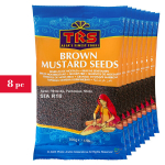 Pruunid sinepiseemned, Brown Mustard Seeds, TRS, 8x100g