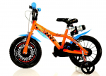 Laste ratas Dino Bikes Hot Wheels, 14", oranž