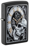 Zippo tulemasin 29854 Skull Clock Design