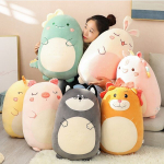60 cm Squishmallows pl&uuml;&uuml;sis m?nguasi &ndash; Kawaii pehme loomapadi, roosa K
