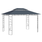 vidaXL lehtla 4 x 3 x 2,7 m, antratsiithall, 160 g/m&sup2;