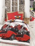 Laste voodipesukomplekt Pearl Home Bolide, 160x220 cm, 3-osaline
