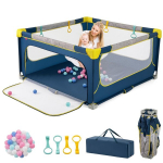 Costway Kokkupandav m&auml;nguaed 50 palliga, 150 x 150 cm