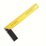 1tk K&otilde;rgt&auml;psusega Alumiiniumisulamist Multifunktsionaalne Puusepa Nurk 90 Kraadi., 30 cm