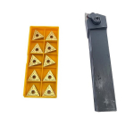 1tk Treipingi t&ouml;&ouml;riista Hoidik+10tk Karbiid Lisake 93&deg;, MTJNR1616H16+10PCS TNMG1604