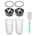 32 untsi tass ja t&otilde;mbe tera varuosade segisti lisaseadmed Nutribullet 600W/900W mudelite jaoks ~ 23562