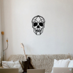 Rippkaunistus Skull Metal Decor, 1 tk