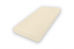 Jersey lina CLASSIC elastiga 150x190, 160x200x20, ecru_02, MATEX