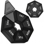 Kompaktne tablettide korraldaja , must