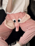 Naljakad elevantide p&uuml;ksid naiste meeste puhkep&uuml;ksid, mis algavad Plush paari paaripaari, gif_pink_m
