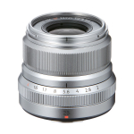 FUJIFILM FUJINON XF 23mm f/2 R WR Lens Silver