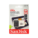 SanDisk 128GB Ultra UHS-I microSDXC Memory Card