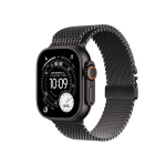 Apple Watch Ultra 3 (2025) GPS + 5G 49mm Black Titanium Case with Black Titanium Milanese Loop S Black