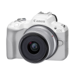 Digital Mirrorless Camera Canon EOS R50 with 18-45mm Lens White