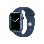Apple Smart Watch Series 7 GPS, 41mm Blue Aluminium Case with Sport Band Abyss Blue