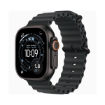 Apple Watch Ultra 3 49mm Black Titanium Case Black Ocean Band
