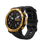 Amazfit T-Rex 3 Pro 48mm Gold (Black Silicone Strap)