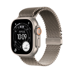 Apple Watch Ultra 3 49mm Natural Titanium with Natural Titanium Milanese Loop M