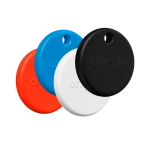 Chipolo POP 4 Pack Tracking Tag Black/White/Red/Blue
