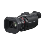 Panasonic HC-X1600 UHD 4K HDMI Camcorder with 24x Zoom