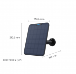 Reolink Webcam Solar Panel 2 Black