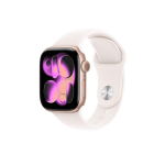 Apple Watch Series 11 (2025) GPS 42mm Rose Gold Aluminium Case with Sport Band S/M Light Blush