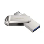 SanDisk Ultra Dual Drive Luxe USB Type-C Flash Drive 512 GB Silver