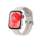 Huawei Watch Fit 3 Silver with White Rubber Armband