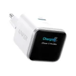 Anker Nano USB-C Fast Charger 45W with Smart Display White