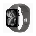 Apple Watch Series 11 GPS 46mm Jet Black Alu Case with Black Sport Band