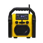 Adler AD 1911 Construction Radio Bluetooth Black/Yellow